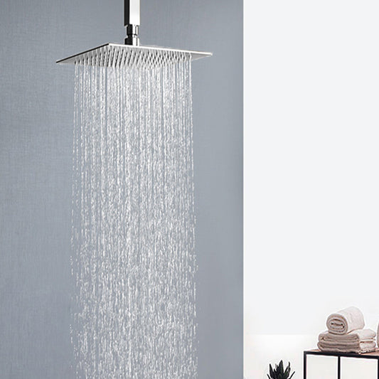 Juno Commercials Ceiling & Wall Mount Chrome Finish Round & Square Shower Head With Arm