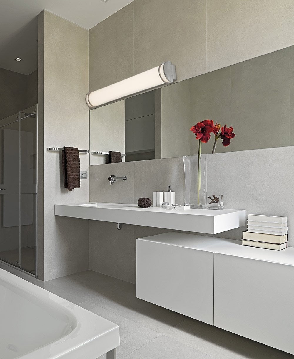 Juno 36" Wall Mount Round Shape LED Bathroom Light