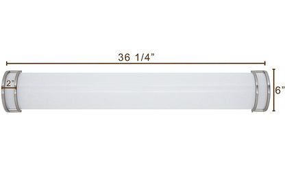 Juno 36" Wall Mount Round Shape LED Bathroom Light