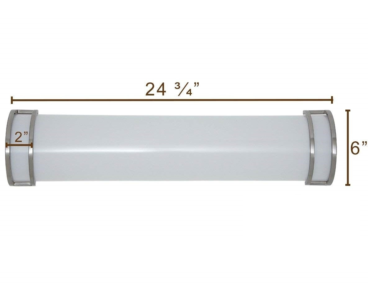 24" Wall Mount Round Shape LED Bathroom Light