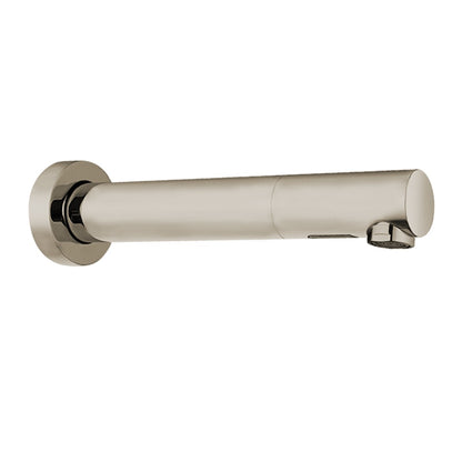 Juno Rio Touchless Wall Mount Brushed Nickel Commercial Sensor Faucet