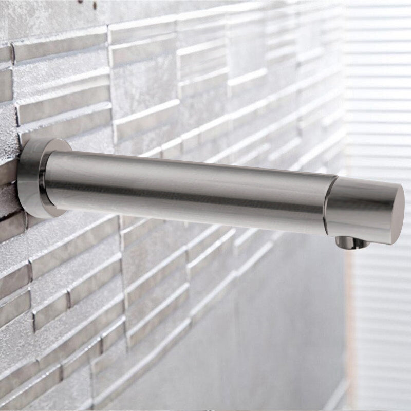 Juno Rio Touchless Wall Mount Brushed Nickel Commercial Sensor Faucet