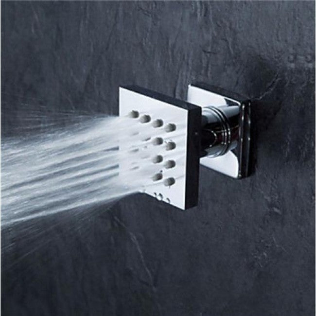 22" LED Waterfall Shower Faucet with Shower Jet