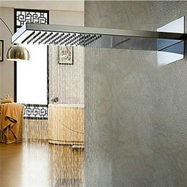 22" LED Waterfall Shower Faucet with Shower Jet