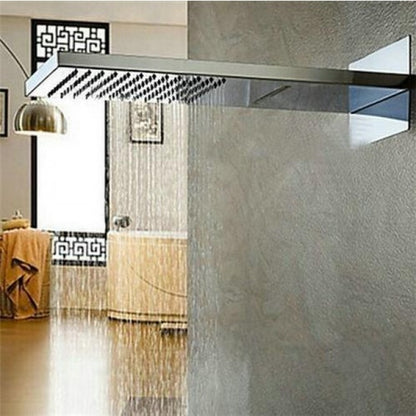 22" LED Waterfall Shower Faucet with Shower Jet
