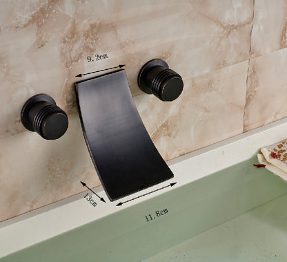 Retro Oil Rubbed Bronze Bathroom Basin Faucet