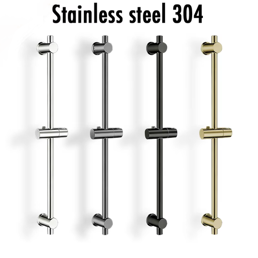 Juno Adjustable Shower Slide Bar with Wall-Mount Rail