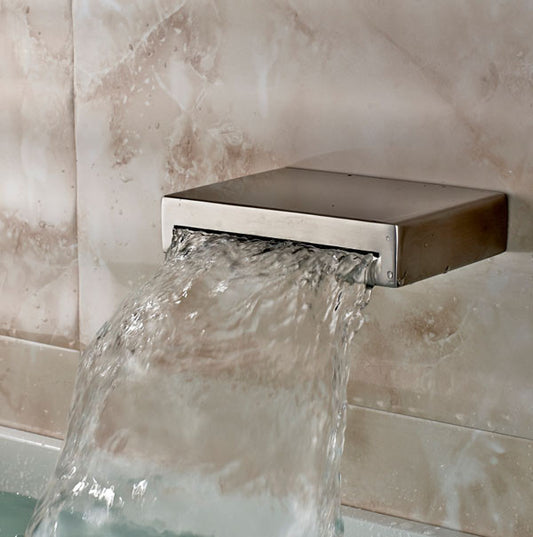 Brushed Nickel Bathroom Vessel Sink Faucet