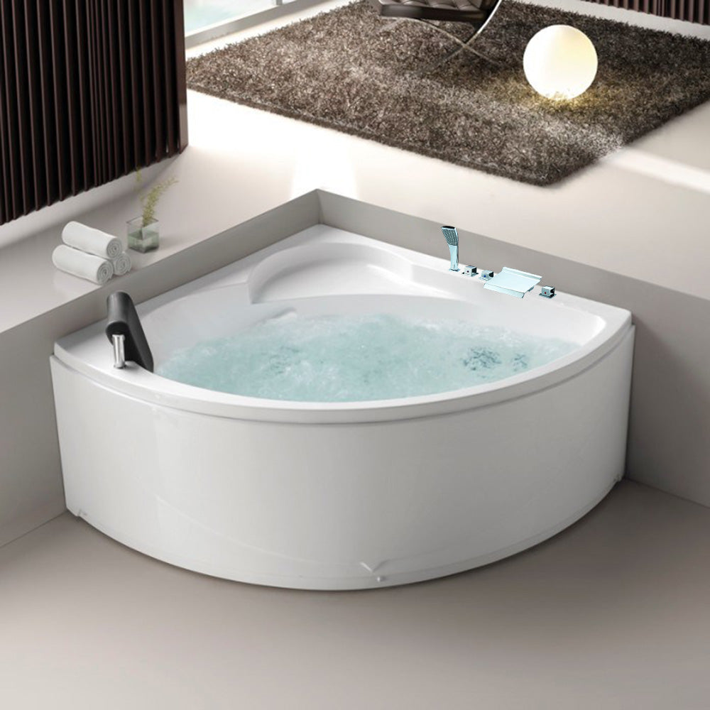 waterfall three handle roman bathtub faucets