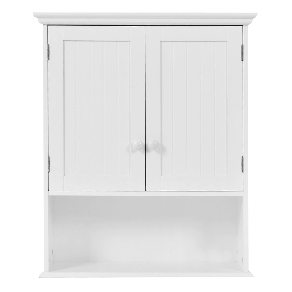 Juno White Wood Medicine Cabinets Wall Mount