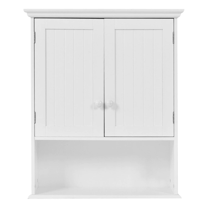 Juno White Wood Medicine Cabinets Wall Mount