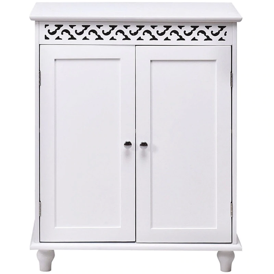 2 Door 2 Floor Wooden Medicine Cabinet