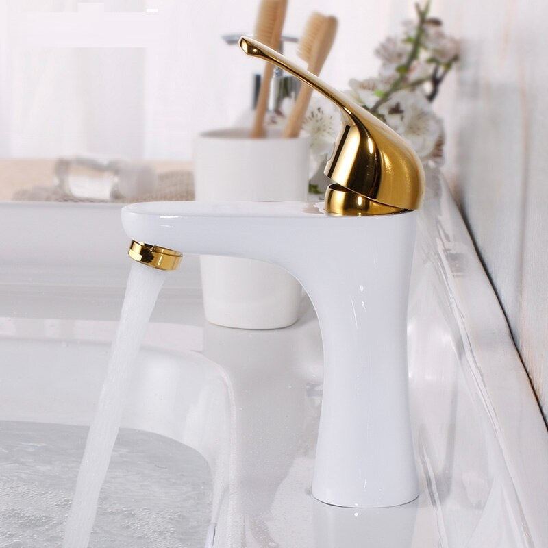 Juno Single Handle Lavatory Mixer Brass Faucet