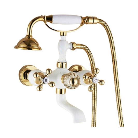 Luxury-Wall-Mounted-Clawfoot-Bathroom-Tub-Faucets-Hand-Shower-Spray
