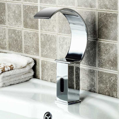 Widespread Automatic Sensor Waterfall Bathroom Faucet