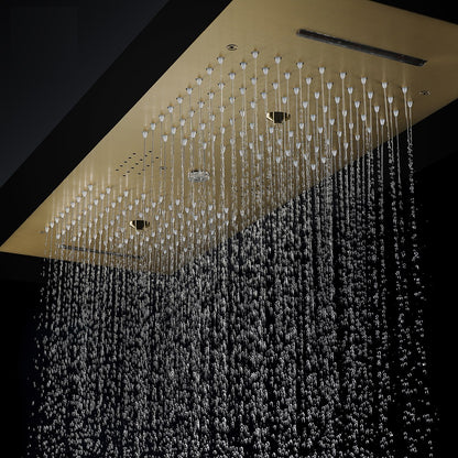 Juno Commercials Ceiling Embedded Spa Massage Smart Shower Head