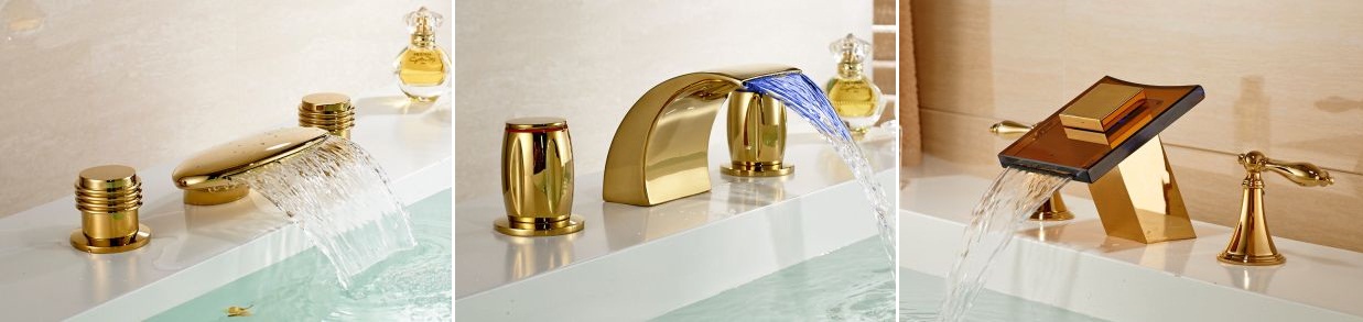 Gold Bathroom Faucets