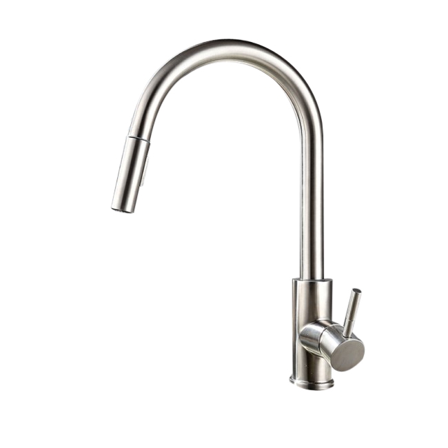 Brushed Touch Kitchen Faucet