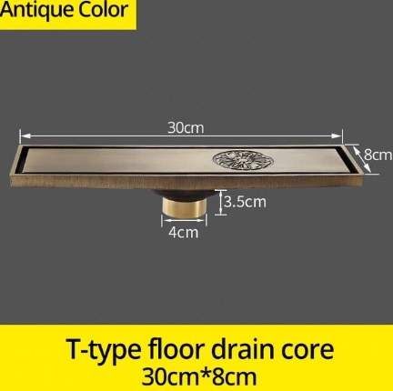 Amazing Antique Floor Mount Antique Style Bathroom Shower Drain System