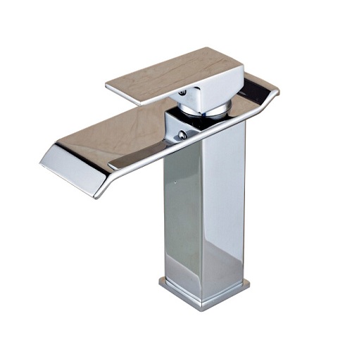 Chrome Basin Vanity Sink Faucet Single Handle