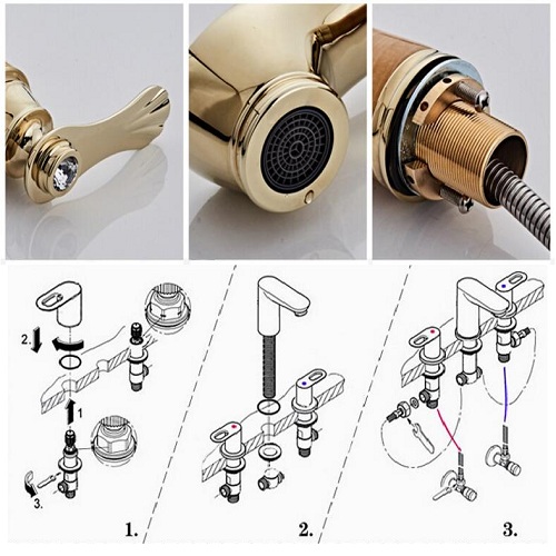 Buthtub Faucet Diagram