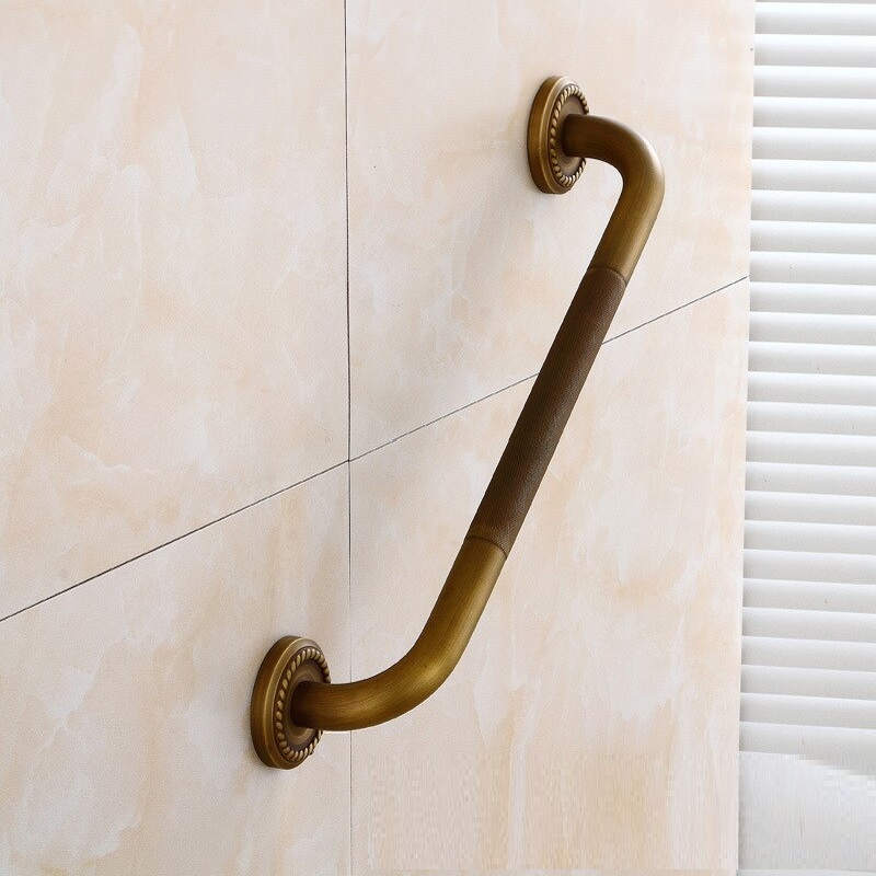 Juno Anti-Skid Shower Handle Bronze Bar Bathroom Bathtub Handrail
