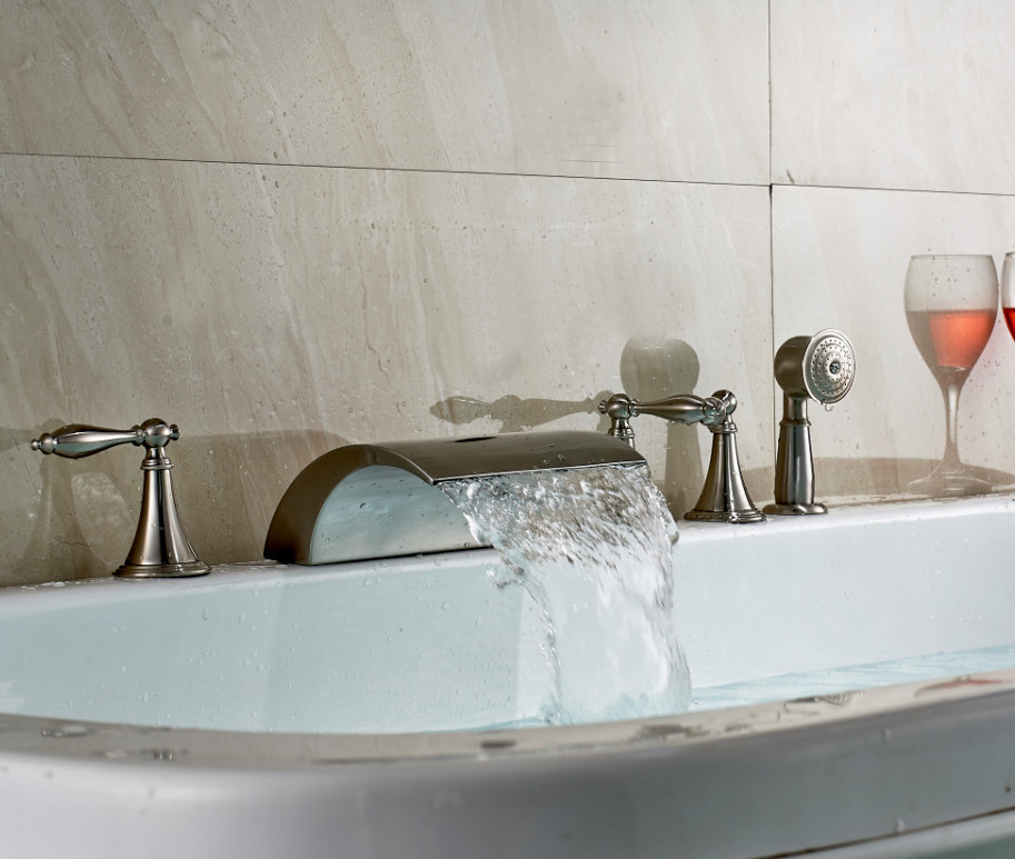 Roman hot sale tub faucets
