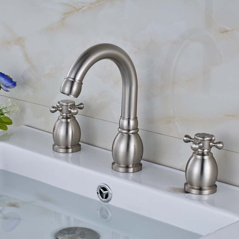 BWE A-94552 Single Kitchen Faucet Brushed Nickel Single Handle Filtered Kitchen Faucet With Deck Plate