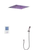 Juno Quito Led Shower Faucet With Thermostatic Digital Shower Valve And Hand Shower