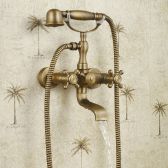 Juno New Design Antique Bronze Bathtub Faucet Wall Mount Shower Faucet