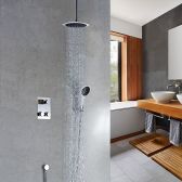 Juno Ceiling Mount Digital Rain Shower Systems