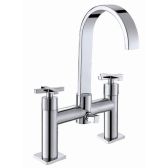 Juno Double Handle Widespread Bathroom Sink Faucet
