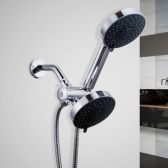 Juno Dual Shower Head with Handheld Shower Set