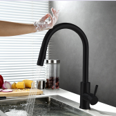 Juno 3 Function Touch Control Kitchen Faucet-Black