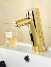 Juno Electronic Motion Sensor Residential & Commercial Gold Bathroom Faucet