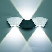 Juno Wave Shape Wall Mount 3 LED Wall Light Lamp For Bathroom Mirror Ideas