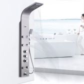 Juno Stainless Steel Thermostatic Shower Panel 