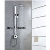 Juno Shower Head Set Digital with Handheld Shower Mixer