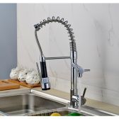 Juno Single Hole Chrome Kitchen Faucet Tap