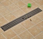 Juno Stylish Square Holes Oil-Rubbed Bronze Waste Water Bathroom Drain System