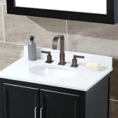 Juno Widespread Dual Handle Deck Mount Bathroom Sink Faucet Oil Rubbed Bronze
