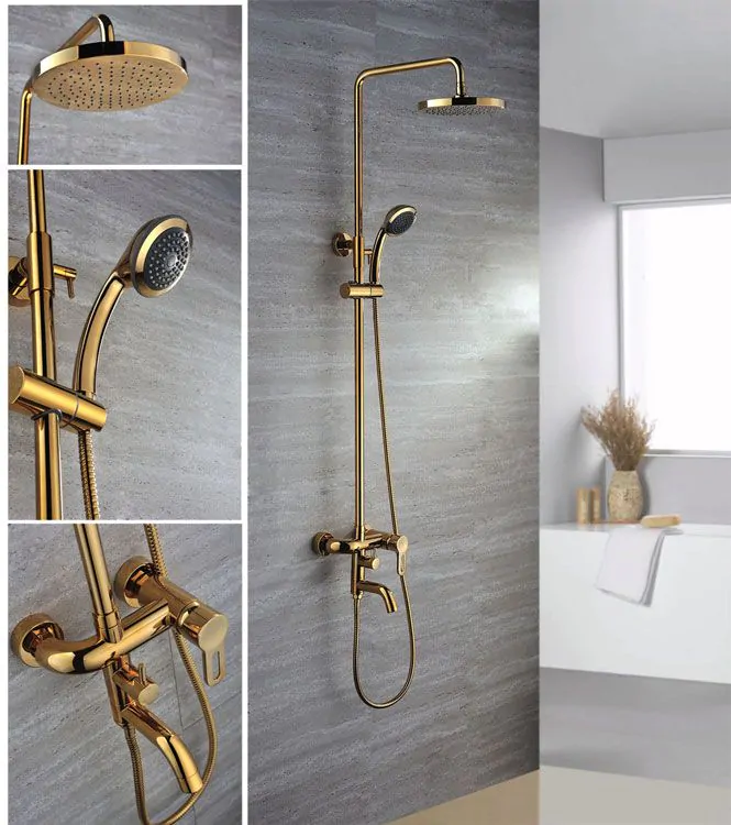 Gold shower head discount