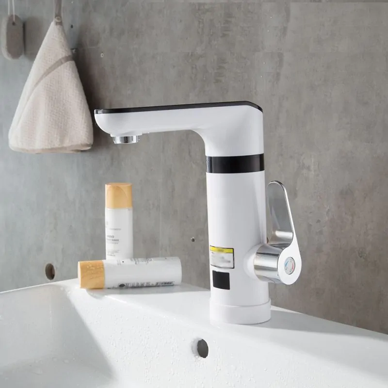 JunoShowers Instant Hot Water Bathroom and Kitchen Faucet Electric Hot Water Dispenser