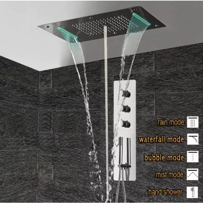Fancy shower heads discount