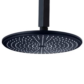 10 Oil Rubbed Bronze Round Color Changing LED Rain Shower Head