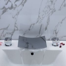 Perugia Two Handle Widespread Bathroom Sink Faucet