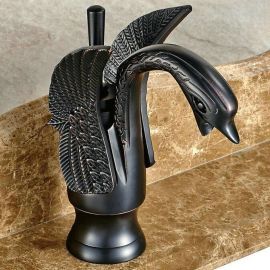 7 Swan Oil Rubbed Bronze Single Lever Bathroom Basin Sink Faucet