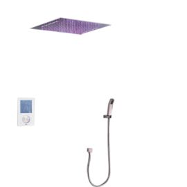 Quito Led Shower Faucet With Thermostatic Digital Shower Valve And Hand Shower