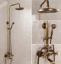 Antique Brass Shower Faucet