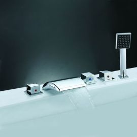 bathtub faucet with handshower